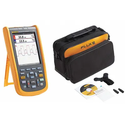FLUKE Compact Handheld Oscilloscope: Compact Digital Oscilloscopes, Fully Isolated