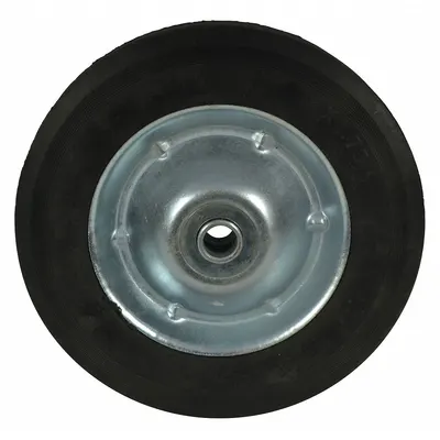 DAYTON Semi-Pneumatic Wheel, 8 in Overall Lg, 1 3/4 in Overall Wd - Accessories for Trailer-Stabilizing Jacks