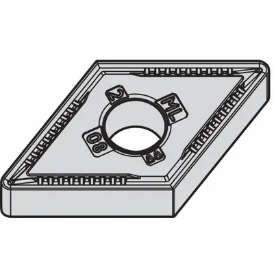 WIDIA Diamond Turning Insert: DNMG442ML - Diamond Indexable Turning Inserts