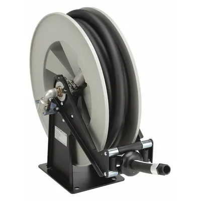 LIQUIDYNAMICS Spring Return Hose Reel: 25 ft (3/4 in I.D.), 3/4 in MNPT, 210 psi Max Op Pressure - DEF Spring-Return Hose Reels