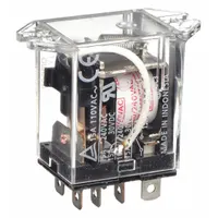 OMRON Flange Mount Relay: Surface (Top Flange) Mounted, 15 A Current Rating, 220/240V AC, SPDT (MPN LY1F-AC220/240)