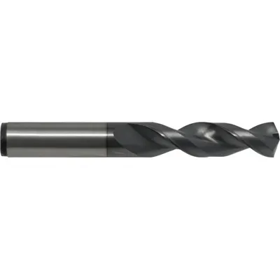 CLEVELAND Screw Machine Drill Bit: 29/64", 135° Split Point, TiCN-Coated Cobalt - Cobalt Screw-Machine Length Drill Bits for Deep Hole-Drilling