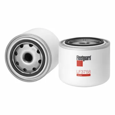 FLEETGUARD LF3758 Spin-On Oil Filter, 5 in Height, 3/4"-16 Thread - Spin-On Oil Filters