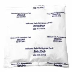 Gel pack designed for cold therapy applications where moisture control is required. Each pack weighs 32 oz and measures 8 in by 8 in. Supplied as a 4-pack. Suitable for use in medical, rehabilitation, and sports settings to reduce swelling and manage pain.
