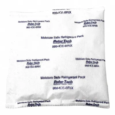 POLAR TECH TP 31/MS Moisture Safe Cold Pack, 32 oz, 8 in x 8 in, 4 Pack - Gel Packs