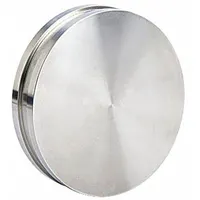 This grooved pipe cap is made of 304 stainless steel, providing corrosion resistance for industrial piping systems. It has a 4-inch nominal size, 1 1/8-inch length, and a maximum operating pressure of 300 psi. The cap meets ASTM A403 WPW standards and is used to seal the ends of grooved pipes in applications such as water, oil, and gas lines