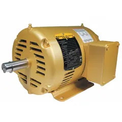 BALDOR EFM3116T is a 1 hp, 1760 RPM, 3-phase AC motor with a rigid base mount and open drip-proof (ODP) enclosure. It operates at 208-230/460V AC, 60 Hz, with a full load current of 3/1.5 A. Suitable for general purpose industrial applications such as pumps, fans, conveyors, and compressors in clean, dry environments where drips or light splashes may occur.