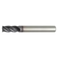 WIDIA HANITA Corner Chamfer End Mill: Carbide, AlTiN Coated, 4 Flute, 16 mm Mill Dia, 32 mm LOC (MPN 477716006LT)