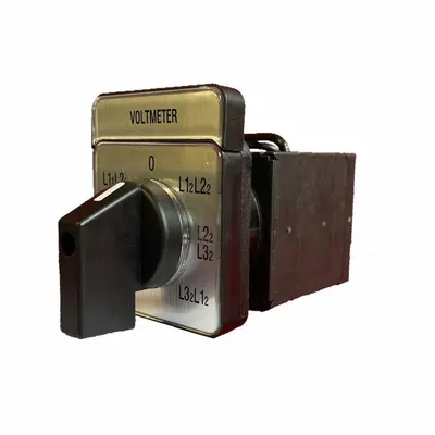 BENEDICT GMBH Voltmeter Cam Switch: 3 Poles, Maintained, Three Phase - Cam Switches