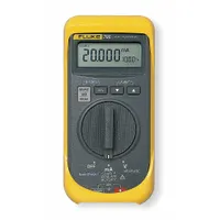 The FLUKE Fluke-705 is a loop calibrator that measures and sources DC current for calibrating and troubleshooting 4-20 mA process control loops. It also provides loop power and measures voltage. Current accuracy is 0.02% + 2 LSD, voltage accuracy is 0.025% Reading + 2 LSD. Includes two TL75 Safety-Designed Test Leads and NIST calibration certificate
