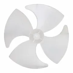 Replacement fan blade for refrigerators and freezers. Circulates air inside the appliance to maintain even temperatures and prevent frost buildup. Meets OEM specifications.