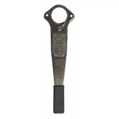 This lever is a replacement component for compatible Dayton hoists and cranes, specifically models 3TP94A and HRH-0.75T-5FT-Cr. It is used in material handling applications to operate lifting mechanisms.