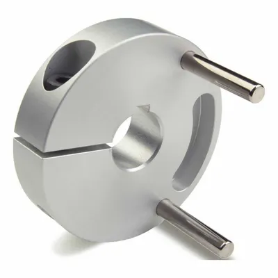 RULAND MANUFACTURING Controlflex Coupling Hub: 1° Angular Misalignment, 0.06 in Axial Motion - Double Insert Hubs for Keyed Shafts