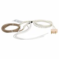 Samox heating cord with 266 W output, 4 ft length, and 3/16 in thickness. Ungrounded with no backing; requires a separate controller. Suitable for high-temperature applications such as freeze protection, process heating, and temperature maintenance in pipes or tanks.