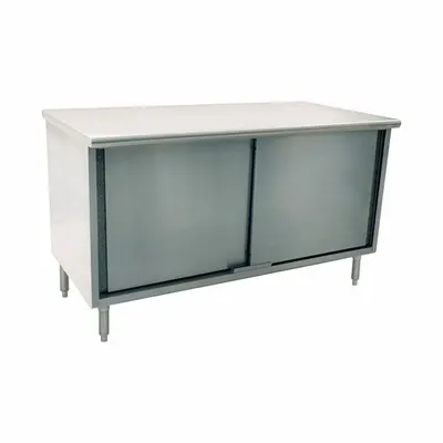 EAGLE NSF-Certified Cabinet Bench 30x72 Silver CB3072SE - NSF-Certified Cabinet Benches