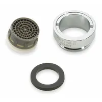 SLOAN Outlet: 2.2 gpm Flow Rate, Aerated Flow Outlet, Metal, Chrome Finish, M24 Connection Size (MPN SFP-24)