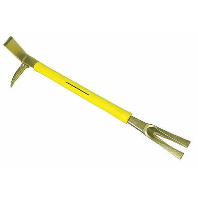 NUPLA Halligan Bar, Round, 30 in Fiberglass Handle - Forcible Entry Tools
