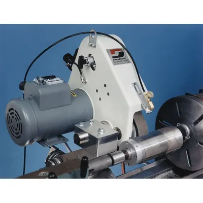 DYNABRADE Tool Post Grinder: 2 in x 48 in Belt Size, 460V AC, Three Phase - 2" x 48" Belt Size Tool Post Grinder