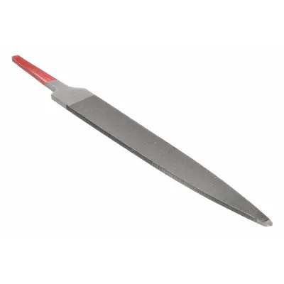 SIMONDS Warding File: Double-Cut, Single Edge Cut, Bastard Cut, 6 in Lg without Tang - Double-Cut Warding Files