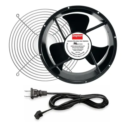 DAYTON Standard Round Axial Fan Kit - Standard Round Axial Fan Kits