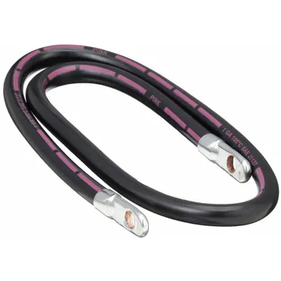 GROTE Switch to Starter Cable: Switch to Start Cable, 1 ga Wire Size, 35 in Overall Lg - Switch to Start Cables