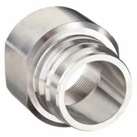 This SNAP-TITE H Series hydraulic quick-connect coupling plug is constructed from 316 stainless steel with a nitrile seal. It features a 1-1/4"-11-1/2 female NPTF thread for secure connection in fluid power systems. Suitable for applications requiring frequent coupling and uncoupling of hydraulic lines under pressure
