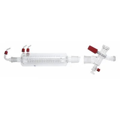 IKA Vertical Condenser for Rotary Evaporators, Shatter-Protected - Rotary Evaporator Accessories