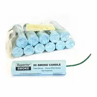 SUPERIOR SMOKE Smoke Candle: 40,000 cu ft Generated Volume, 3 min Max Emission Time (MPN 3C)
