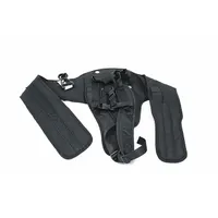 Replacement waist belt with mounting hardware for backpack vacuum type 107050. Secures the vacuum to the operator, distributing weight across the hips for hands-free use during floor cleaning tasks
