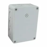 Wall-mounted digital gas detector and transmitter for continuous carbon monoxide monitoring. Measurement ranges of 0 to 200 or 0 to 500 ppm. CE and RoHS compliant. Includes calibration certificate. Suitable for industrial environments such as boiler rooms, parking garages, and process areas