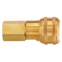WEATHERHEAD Quick Connect Hose Coupling: 1/2 in Body Size, 1/2 in Hose Fitting Size, Push-to-Connect (MPN 5200)