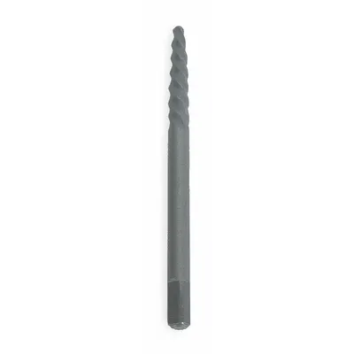 WESTWARD Size #1 Spiral-Flute Screw Extractor, 1/8 in to 1/4 in Capacity - Spiral-Flute Extractors