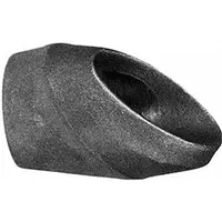 This threaded high-pressure pipe fitting is a steel elbowlet with a 2-inch female NPT threaded inlet and butt-weld outlet, rated Class 6000. It is used to change the direction of piping in high-pressure steam, water, and gas systems