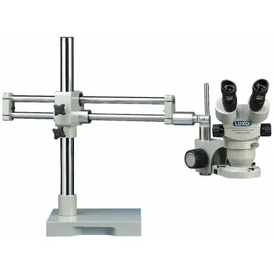 UNITRON Microscope: Stereo, Binocular, 7X to 45X, 23 mm Optical Field of View, 10 in x 10 in - Stereo Microscopes