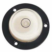 JOHNSON LEVEL Bulls Eye Level: Nonmagnetic, 1 3/16 in x 1/2 in, 30 Arc Min, Plastic, Mounting Hole (MPN SM100)