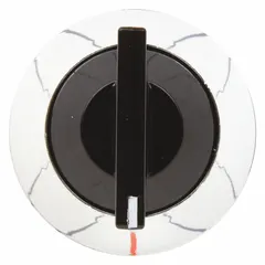 Replacement knob for Whirlpool ovens. Used to select oven functions such as temperature or mode. Direct-fit part restores original operation and appearance when the existing knob is broken or missing.