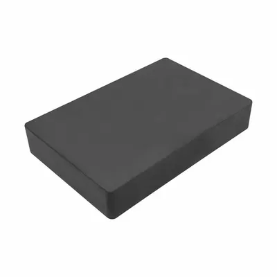 MAG-MATE Ceramic Magnets: 4 in Wd, 0.75 in Thick - Block Ceramic Magnets