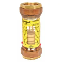 HEDLAND Mechanical Flowmeter: Flow Meter, Scale, Variable Area, Inline, Universal, Gallons/Liters (MPN H615-675-R)