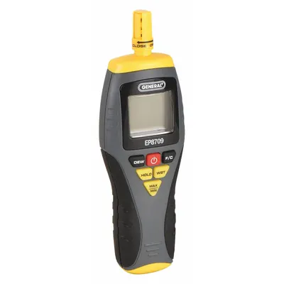GENERAL EP8709 Temperature Humidity Meter - Standard Temperature & Humidity Meters