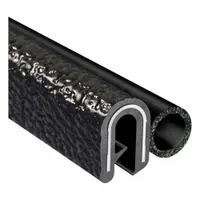 TRIM LOK INC Trim Seal: Rounded, 250 ft Overall Lg, PVC Outer, EPDM Bulb, 7/16 in Leg Lg (MPN 7M075B3X1/8A-250)