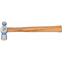 Ball Peen Hammer: Wood, Steel, 16 oz Head Wt, 1 1/4 in Face Dia, 14 in Overall Lg, Plain Grip (MPN TCO16)