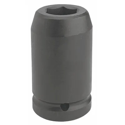 PROTO Impact Socket: 1 in Drive Size, Metric, 65 mm Socket Size, 6-Point, Deep - 1" Drive Impact Sockets
