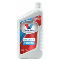 VALVOLINE Daily Protection SAE 30 conventional gasoline engine oil, supplied in a 1 qt bottle. Formulated for light duty trucks with gasoline engines, it provides reliable lubrication for everyday driving conditions