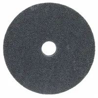 This unitized wheel is designed for final finishing of stainless steel and nickel alloys, providing blending, deburring, and surface finishing for a uniform appearance. It features a 6-inch diameter, 1-inch width, and 1-inch arbor hole, with fine, soft (2) silicon carbide abrasive. Commonly used in metal fabrication and aerospace maintenance for consistent surface preparation. Sold as a 2-pack