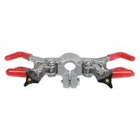 BURRELL SCIENTIFIC Finger Clamp: Clamp, Aluminum, Aluminum, 8 1/4 in Overall Lg, 3 Prongs (MPN 075-777-00-00)