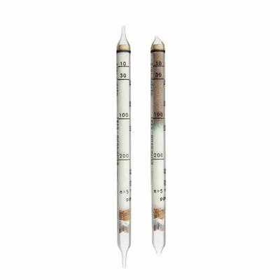 DRAEGER Hexane Gas Detection Tube, 10-Pack, for Accuro Pumps - Gas Detection Tubes For Use In DRAEGER Accuro Pumps