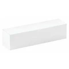 White gift boxes with inside dimensions of 12 in length, 3 in width, and 3 in height. Each pack contains 100 boxes. Suitable for packaging small items such as jewelry, accessories, or corporate gifts.