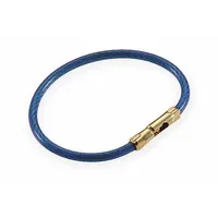 This metal key ring features a blue nylon-coated finish for added durability and grip. Sold in a 5-pack, it is suitable for organizing and securing keys in industrial, commercial, or personal key management applications