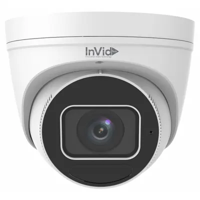 INVID TECH Camera: Turret, Zoom, 13.5 mm Max Focal Lg, 5MP, RJ45 - Varifocal Network IP Video Cameras