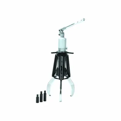 POSI LOCK Hydraulic Ram Puller: 12 ton Cylinder Nominal Capacity - Caged Ram Pullers